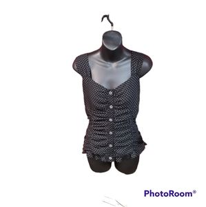 Bandolino Sz. 12 button down tanktop